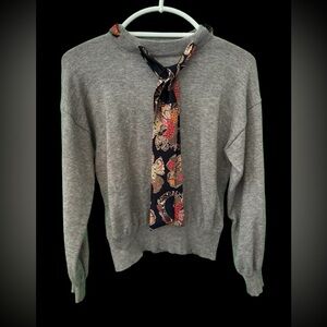 Fenyueer Italian Grey Sweater Size Small